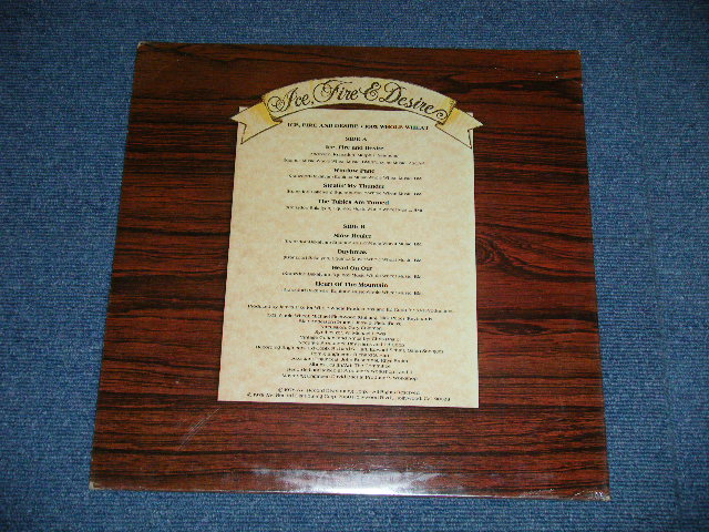 画像: 100% WHOLE WHEAT - ICE, FIRE & DESIRE  (SEALED )  / 1978 US AMERICA  ORIGINAL  "BRAND NEW SEALED" LP 