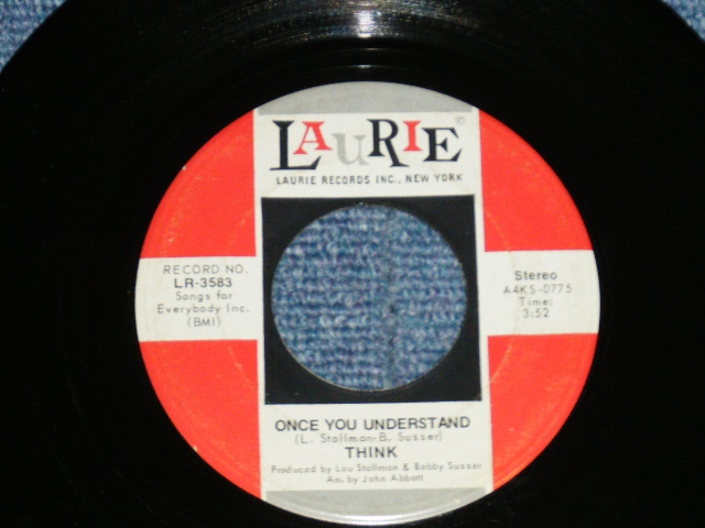 画像1: THINK - ONCE YOY UNDERSTAND : GATHER   ( Ex++/Ex++- )  / 1972  US AMERICA ORIGINAL Used 7" Single 