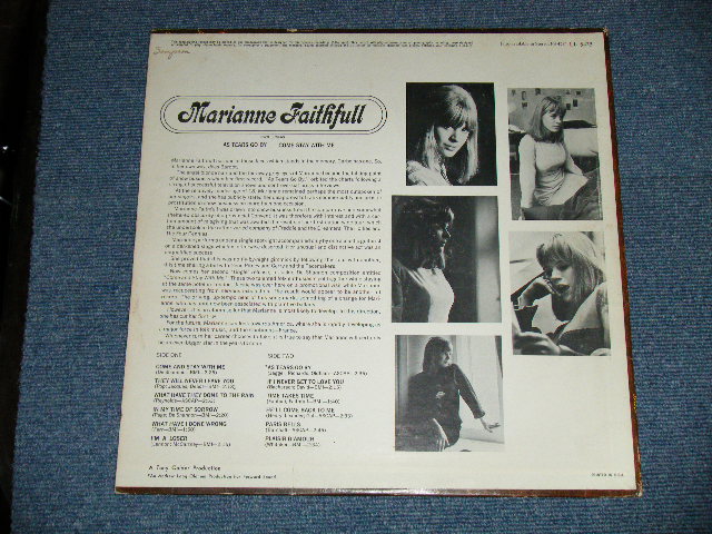 画像: MARIANNE FAITHFULL - MARIANNE FAITHFULL ( Matrix # ARL-6753-R / ARL- 6754 ) ( Ex++ /Ex+++ )  / 1965 US AMERICA  ORIGINAL "MARRON Label with Un-Boxed LONDON " MONO Used LP 
