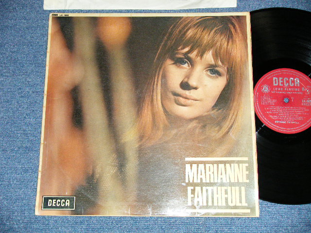 画像1: MARIANNE FAITHFULL - MARIANNE FAITHFULL ( Matrix # ARL-6749-1K / ARL-6750-1K) ( Ex++,Ex/Ex+++ Looks:Ex++ )  / 1965 UK ENGLAND ORIGINAL MONO Used LP