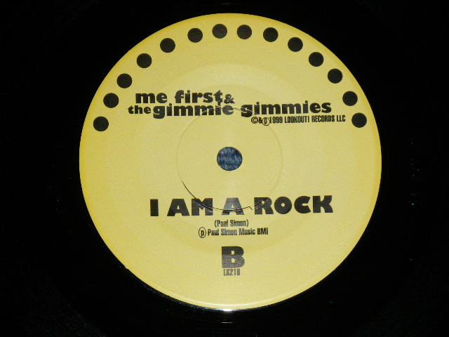 画像: ME FIRST AND GIMME GIMMES GIMMIE GIMMIES - THE BOXER : I AM A ROCK ( Ex+++/MINT-)  / 1999 US AMERICA ORIGINAL  Used 7" Single with PICTURE SLEEVE 