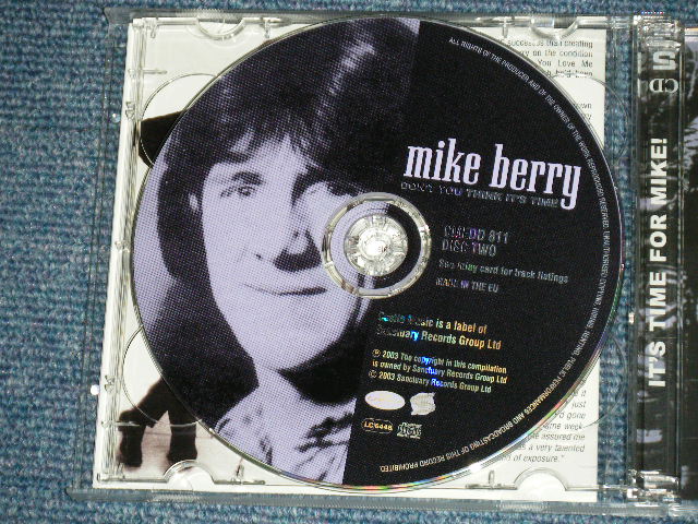 画像: MIKE BERRY ( JOE MEEK )  - DON'T YOU THINK IT'S TIME : R&R HITS FROM THE 60s & 70s 7 ( EARLY 60's  UK Pre-BEAT ) / 2003 UK ENGLAND ORIGINAL Used 2-CD's Set 