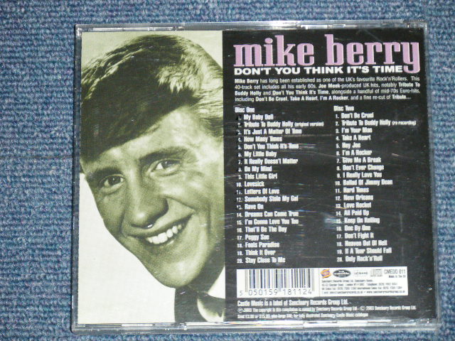 画像: MIKE BERRY ( JOE MEEK )  - DON'T YOU THINK IT'S TIME : R&R HITS FROM THE 60s & 70s 7 ( EARLY 60's  UK Pre-BEAT ) / 2003 UK ENGLAND ORIGINAL Used 2-CD's Set 