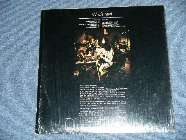 画像: THE WHO  -  WHO'S NEXT ( Ex+++/Ex+++ Looks:Ex++ )/ 1971 US AMERICA ORIGINAL Used  LP 