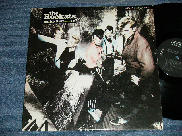 画像1: The ROCKATS - MAKE THAT MOVE  ( Ex++/Ex+++ ) / 1983 US AMERICA ORIGINAL Used MINI-ALBUM LP 