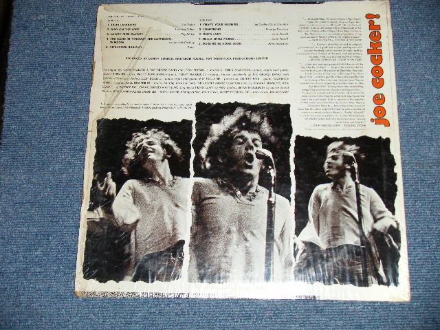 画像: JOE COCKER - JOE COCKER(Matrix # A&M SP 4347 17RE △14064(2) / A&M SP 4348 15 △14064-X(1) ) ( Ex+++/Ex++) / 1969 US AMERICA ORIGINAL "BROWN LABEL" Used LP