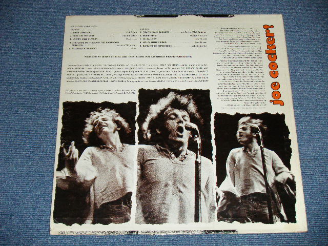 画像: JOE COCKER - JOE COCKER(Matrix # A&M SP 4347-8 / A&M SP 4348-8 ) ( Ex+/Ex++) / 1969 US AMERICA ORIGINAL "BROWN LABEL" Used LP