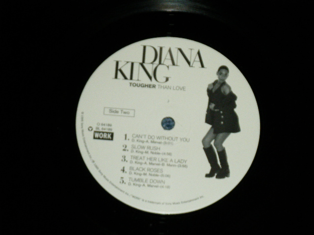 画像: DIANA KING - TOUGHER THAN LOVE  ( MINT/MINT ) /  1995 US AMERICA   ORIGINAL Used LP
