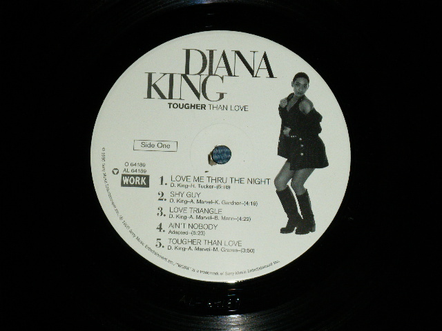 画像: DIANA KING - TOUGHER THAN LOVE  ( MINT/MINT ) /  1995 US AMERICA   ORIGINAL Used LP
