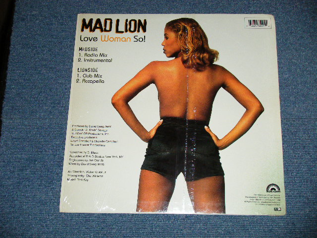 画像: MAD LION - LOVE WOMAN SO! ( MINT-/MINT- ) /  1994 US AMERICA   ORIGINAL Used 12" 