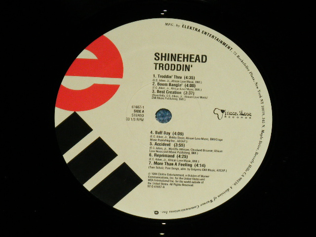 画像: SHINEHEAD - TRODDIN'  ( MINT/MINT- ) /  1994  US AMERICA  ORIGINAL Used LP