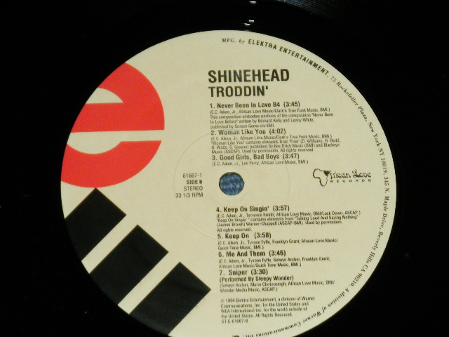 画像: SHINEHEAD - TRODDIN'  ( MINT/MINT- ) /  1994  US AMERICA  ORIGINAL Used LP