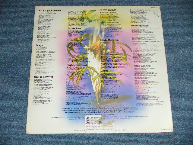 画像: BOB MARLEY & The WAILERS -  KAYA ( Ex+/Ex+++ : SWOBC) / 1978 US AMERICA ORIGINAL Used LP 