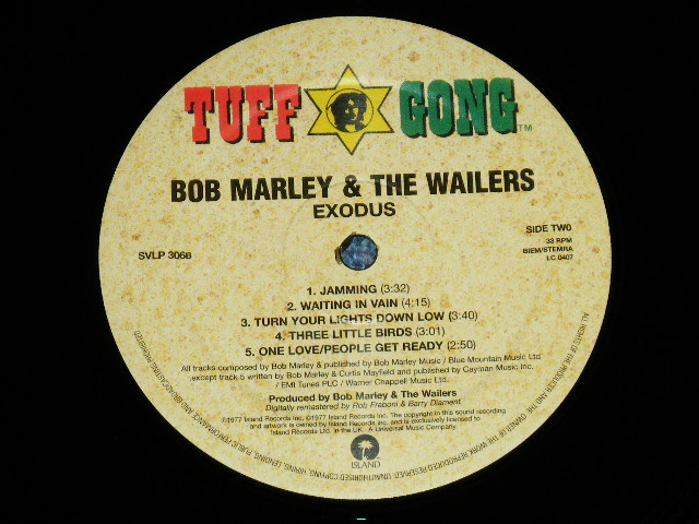 画像: BOB MARLEY & The WAILERS -  EXODUS ( MINT/MINT) / 2004 UK ENGLAND "180 Gram Heavy Weight"  Used LP 
