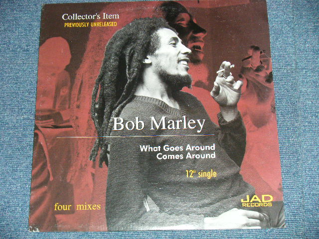 画像: BOB MARLEY - WHAT GOES AROUND COMES AROUND ( Ex++/MINT-) / 1996 US AMERICA ORIGINAL "PROMO ONLY"  Used  12" 