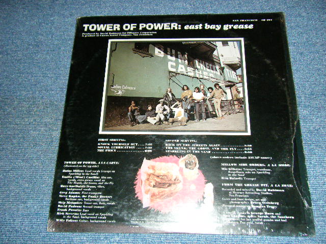 画像: TOWER OF POWER - EASY BAY GREASE (SEALED )  / 1970 US AMERICA ORIGINAL "Brand New Sealed"  LP