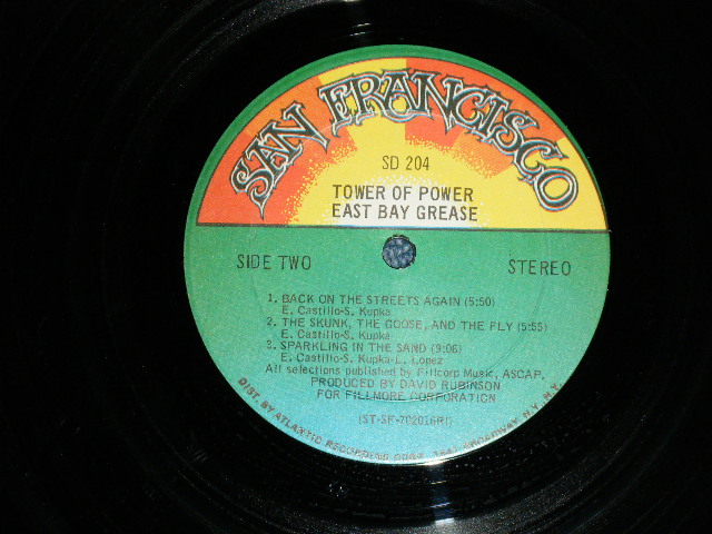 画像: TOWER OF POWER - EASY BAY GREASE (Ex+/Ex+++)  / 1970 US AMERICA ORIGINAL  Used  LP