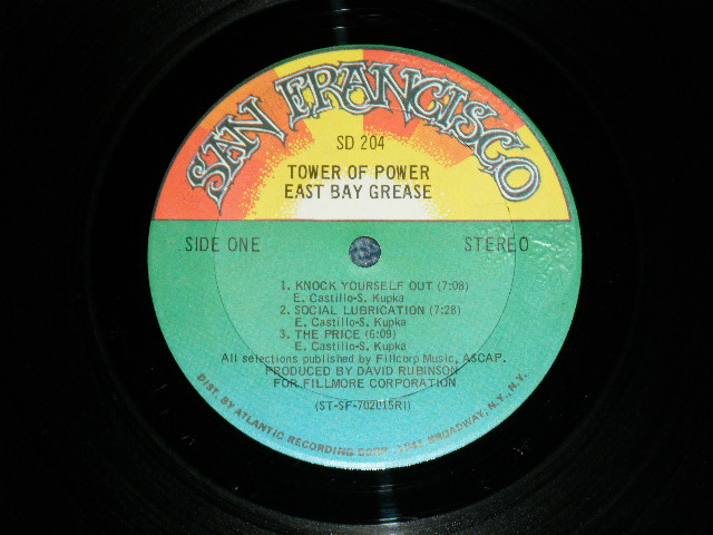 画像: TOWER OF POWER - EASY BAY GREASE (Ex+/Ex+++)  / 1970 US AMERICA ORIGINAL  Used  LP