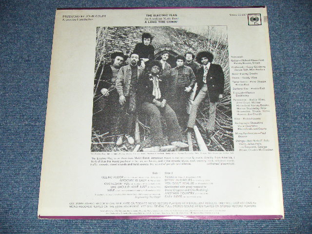 画像: THE ELECTRIC FLAG - A LONG TIME COMIN'( Ex+,Ex++/Ex+++ )  / 1968 US AMERICA ORIGINAL "360 Sound Label" STEREO Used LP 