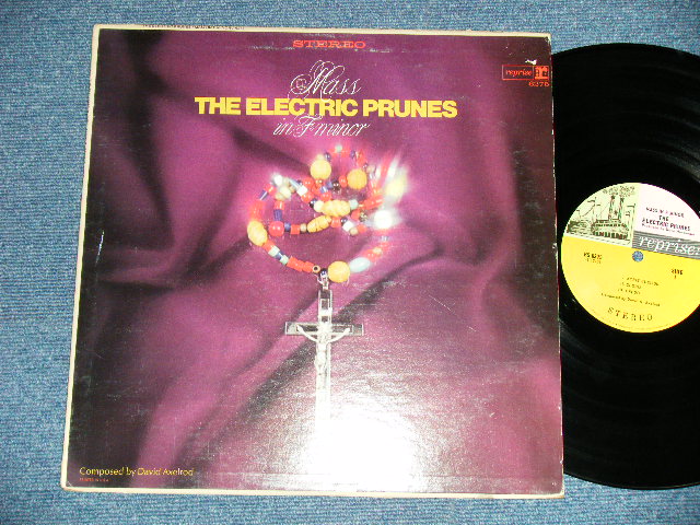 画像1: THE ELECTRIC PRUNES - MASS IN F MINOR　(Ex/Ex+++) / 1967 US ORIGINAL 1st Press"3-Color "Label STEREO Used  LP 