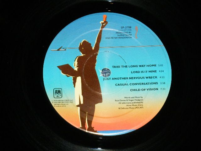 画像: SUPERTRAMP - FREE AS A BIRD（With CUSTOM INNER SLEEVE) (MINT-/MINT-) / 1987 US AMERICA ORIGINAL Used LP