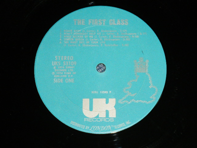 画像: The FIRST CLASS -   The FIRST CLASS (Ex+/Ex+++ Looks:Ex+++ EDSP)  / 1974 US AMERICA  ORIGINAL Used LP