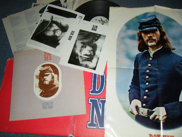 画像1: DON NIX - LIVING BY THE DAYS  ( MINT-, VG+++/MINT- Looks:Ex++ )  / 1971 US AMERICA ORIGINAL "WHITE LABEL PROMO" "With PROMO PICTURES+Outer+PROMO SHEET" Used LP