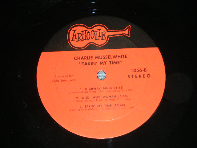 画像: CHARLIE MUSSELWHITE  - TAKIN' MY TIME ( Ex+/MINT-  : EDSP ) / 1971 US AMERICA ORIGINAL Used LP 