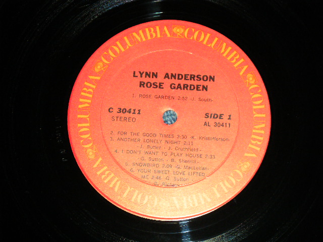 画像: LYNN ANDERSON  - ROSE GARDEN  ( MINT-/MINT- ) / 1970 US AMERICA  ORIGINAL Used LP 