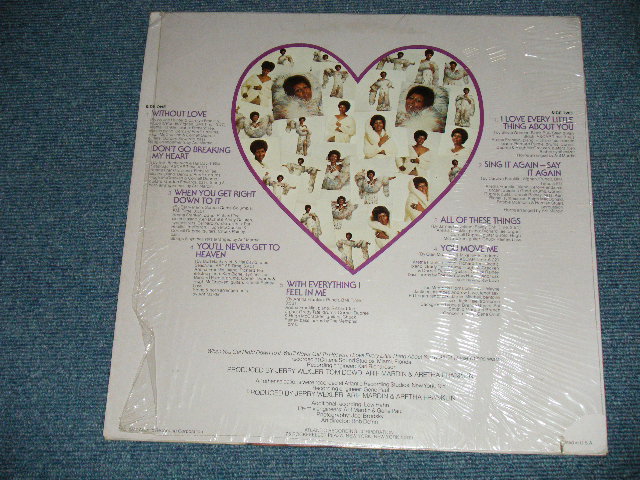 画像: ARETHA FRANKLIN - WITH EVERYTHING I FEEL IN ME (Ex++/Ex++ )  / 1974 US AMERICA ORIGINAL 1st press Large "75 ROCKFELLER Label" Used LP 