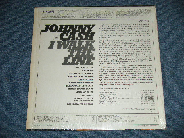 画像: JOHNNY CASH - I WALK THE LINE  ( Ex+++/Ex++ Looks:Ex+++  ) / 1964 US AMERICA  ORIGINAL "360 SOUND Label" STEREO  Used LP 