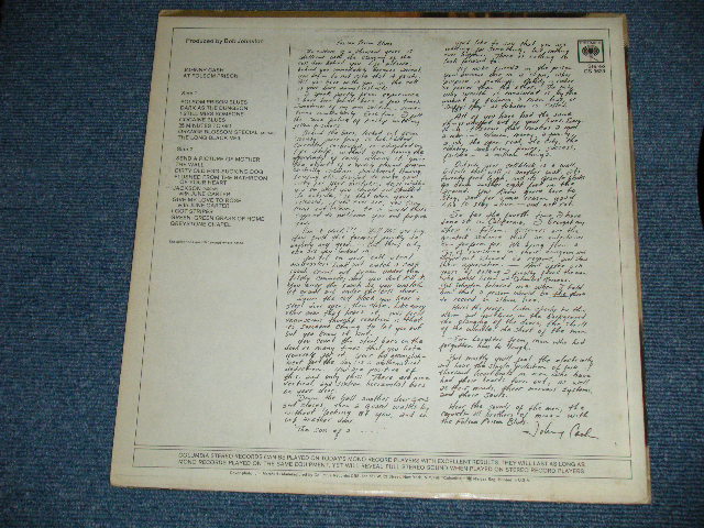 画像: JOHNNY CASH - AT FOLSOM PRISON ( Ex-/Ex+ Looks:VG+++  ) / 1968 US AMERICA  ORIGINAL "360 SOUND Label" STEREO  Used LP 