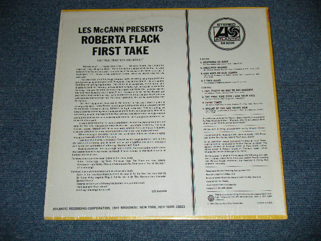 画像: ROBERTA FLACK - FIRST TAKE  ( Ex+++/Ex+++,Ex++ )  / 1969 US AMERICA ORIGINAL   "1841" Credit on Label   Used LP 