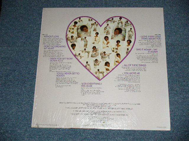 画像: ARETHA FRANKLIN - WITH EVERYTHING I FEEL IN ME ( MINT-/Ex+++ Cut out )  / 1974 US AMERICA ORIGINAL "75 ROCKFELLER Label" Used LP 