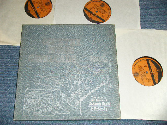 画像1: V.A. Omnibus   JOHNNY CASH & FRIENDS  -  COUNTRY MUSIC GAVALGADE  / 1972 US AMERICA  ORIGINAL "MAIL ORDER" Used 3-LP's BOX SET 