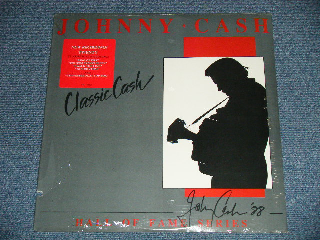 画像1: JOHNNY CASH -  CLASSIC CASH ( SEALED : Cutout ) / 1988 US AMERICA  ORIGINAL "BRAND NEW SEALED"  LP 
