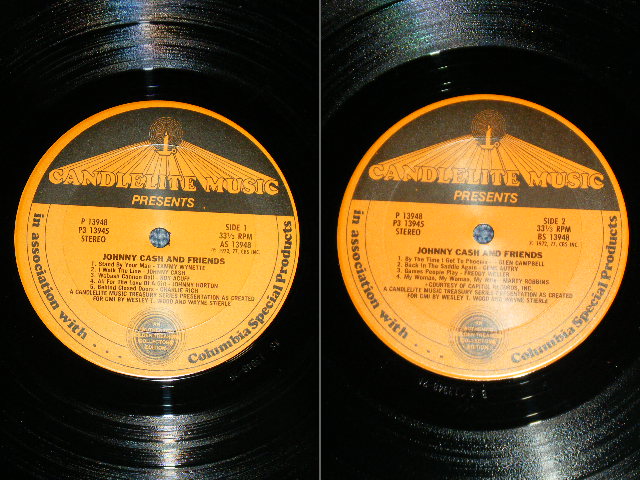 画像: V.A. Omnibus   JOHNNY CASH & FRIENDS  -  COUNTRY MUSIC GAVALGADE  / 1972 US AMERICA  ORIGINAL "MAIL ORDER" Used 3-LP's BOX SET 