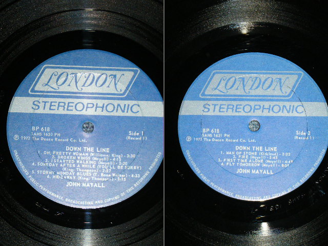 画像: JOHN MAYALL - DOWN THE LINE ( Ex++/MINT-)    / 1972 US AMERICA ORIGINAL Used 2-LP's 