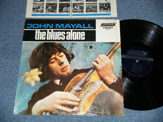 画像1: JOHN MAYALL - THE BLUE ALONE ( Matrix # ZAL-8040-1C △11733 /ZAL-8041-1C △11733-x ) (MINT-/MINT-  / 1967 US AMERICA ORIGINAL Used LP