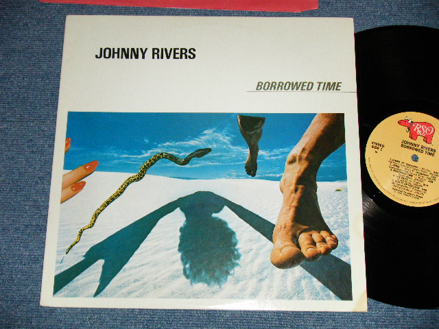 画像1: JOHNNY RIVERS - BORROWED TIME  ( EX+/MINT-  / 1982  US AMERICA  ORIGINAL Used LP 