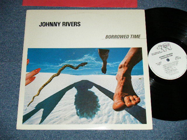 画像1: JOHNNY RIVERS - BORROWED TIME  ( EX+++/MIN)  / 1982  US AMERICA  ORIGINAL "WHITE LABEL PROMO" Used LP 
