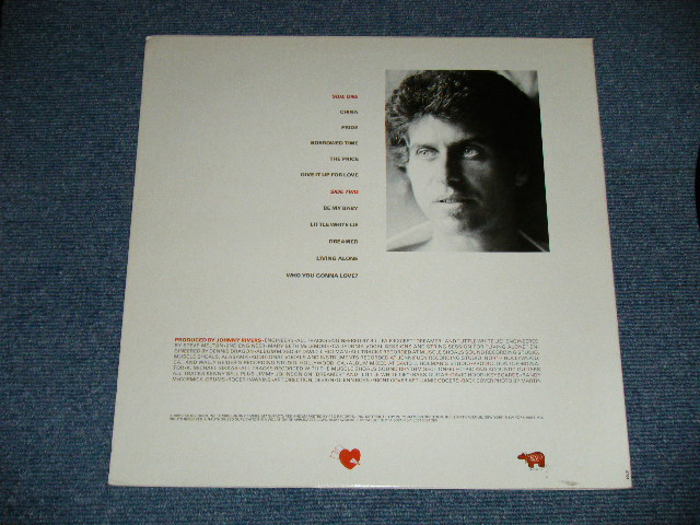 画像: JOHNNY RIVERS - BORROWED TIME  ( EX+++/MINT)  / 1982  US AMERICA  ORIGINAL Used LP 