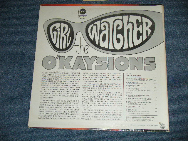 画像: The O'KAYSIONS - GIRL WATCHER ( Ex++/Ex+++)  / 1968 US AMERICA ORIGINAL  STEREO Used LP 