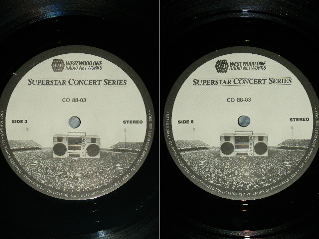 画像: THE CARS   - SUPERSTAR CONCERT SERIES  ( 1988-03  RADIO SHOW ) / 1988 US AMERICA ORIGINAL Used 3-LP's Box Set 