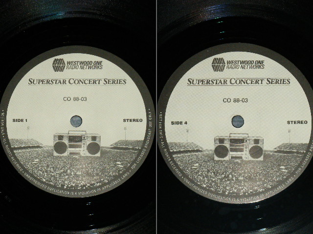 画像: THE CARS   - SUPERSTAR CONCERT SERIES  ( 1988-03  RADIO SHOW ) / 1988 US AMERICA ORIGINAL Used 3-LP's Box Set 