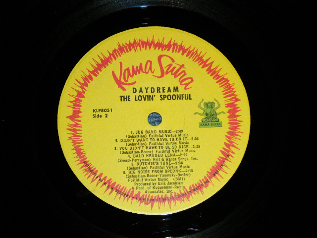 画像: The LOVIN' SPOONFUL - DAYDREAM  ( Ex+++/Ex+++)  / 1966 US AMERICA   ORIGINAL MONO Used LP 