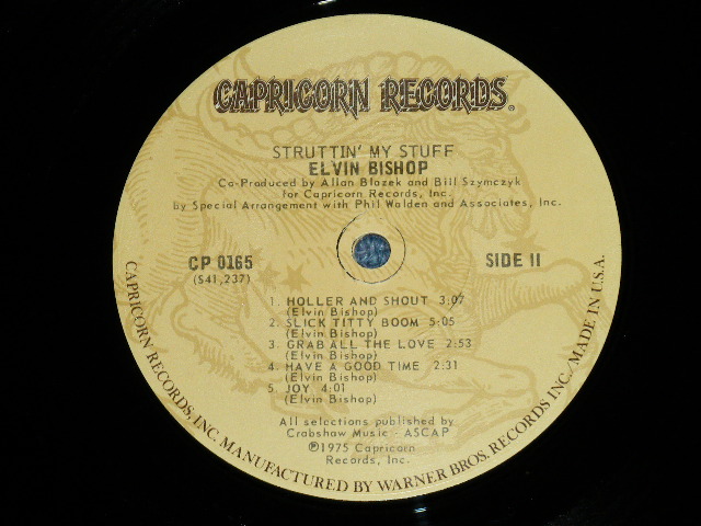 画像: ELVIN BISHOP - STRUTTIN' MY STUFF  ( Ex++/MINT- ) / 1975 US AMERICA ORIGINALUsed   LP 