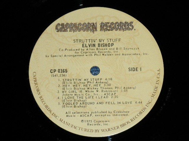 画像: ELVIN BISHOP - STRUTTIN' MY STUFF  ( Ex++/MINT- ) / 1975 US AMERICA ORIGINALUsed   LP 