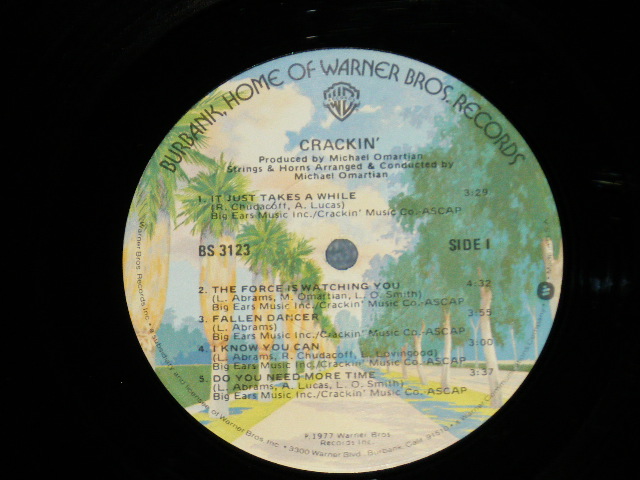 画像: CRACKIN -   CRACKIN (NO CUSTOM SLEEVE) (MINT-/MINT-) / 1977 US AMERICA ORIGINAL Used  LP 