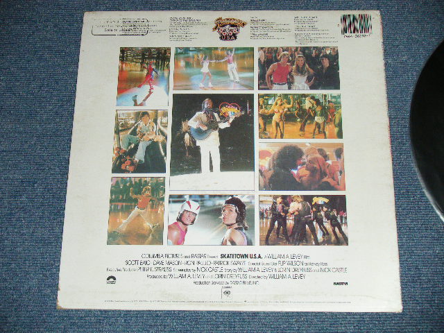 画像: OST/V.A.  ( DAVE MASON,EARTH WIND & FIRE,The EMOTIONS,PATRICK HERNANDEZ,THE JACKSONSMHEATWAVE) - SKATETOWN USA ( Ex++/Ex+++ Looks:Ex++)   /  1979 US AMERICA ORIGINAL "WHITE LABEL PROMO"  Used  LP